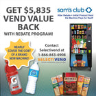 Selectivend 29-Selection Advantage Plus Combo Vending Machine