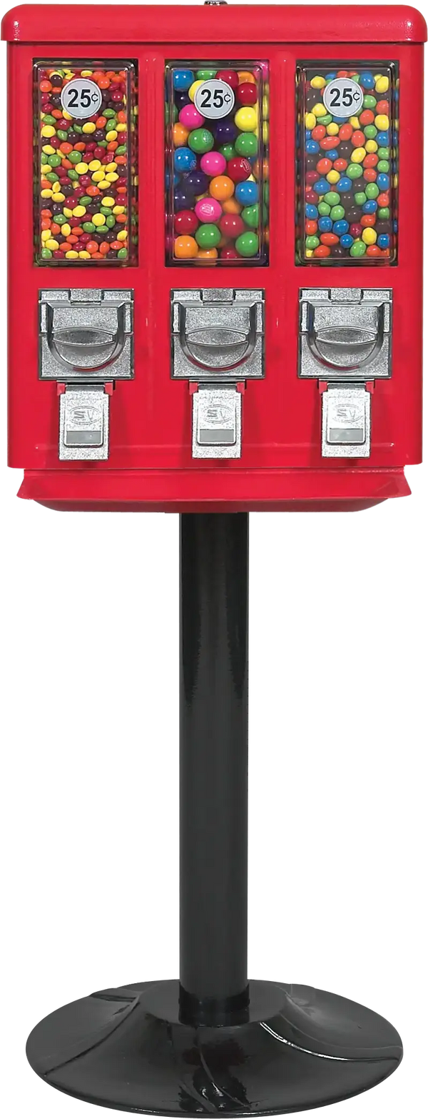 Selectivend Triple Vend Gumball/Candy Machine