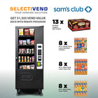 Selectivend 23-Selection Snack & Candy Vending Machine