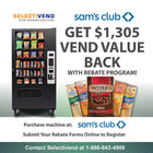 Selectivend 32-Selection Snack & Candy Vending Machine
