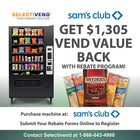 Selectivend 40-Selection Snack & Candy Vending Machine