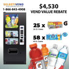 Selectivend Gatorade 10-Selection Cold Drink Vending Machine