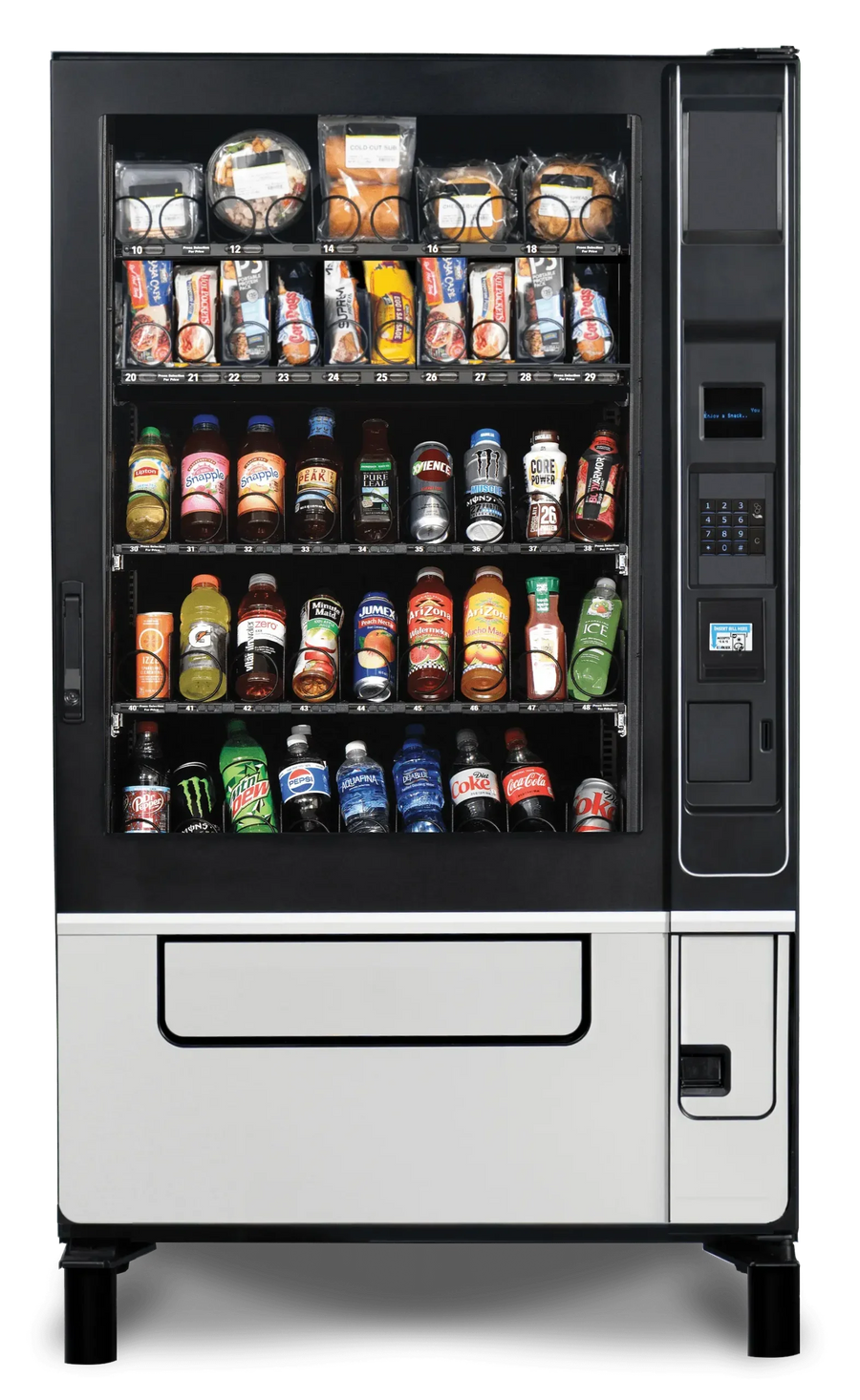 Selectivend 42-Selection Cold Food & Drink Combo Vending Machine
